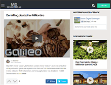 Tablet Screenshot of mistermoo.de